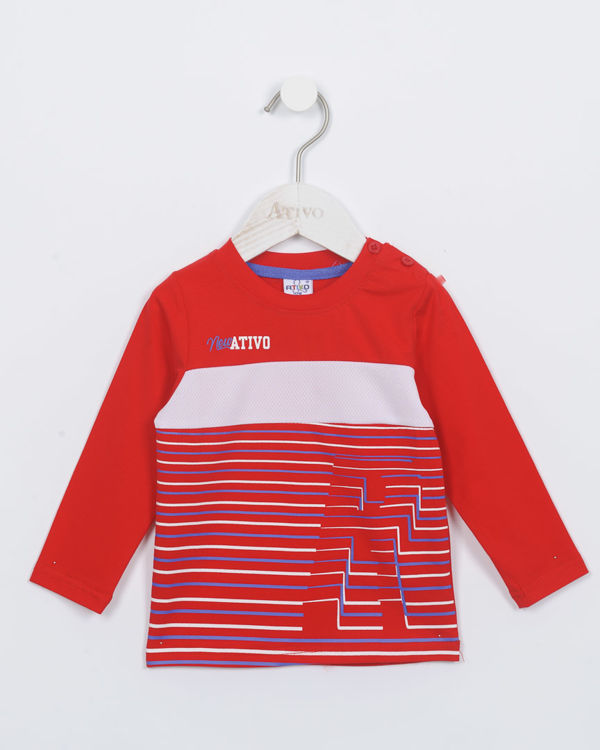 Picture of YF882- BOYS HIGH QUALITY COTTON LONG SLEEVE TOP
